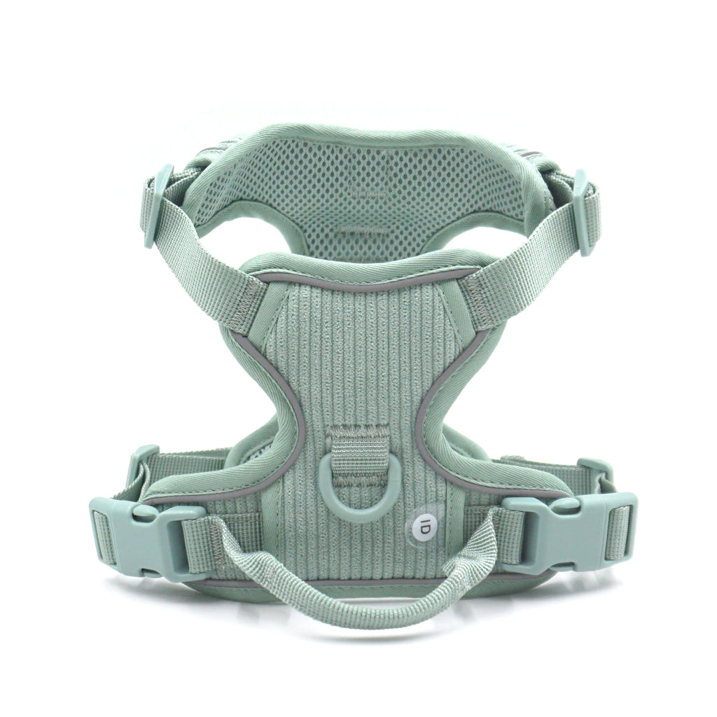 Corduroy Dog Harness Set 5-in-1