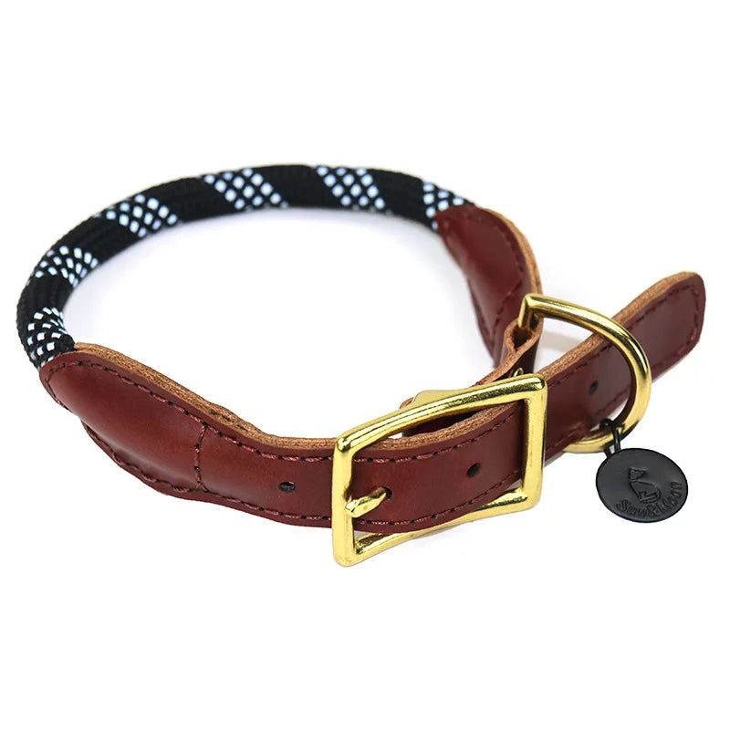 Luxury Durable Braided Rope Classic Collar
