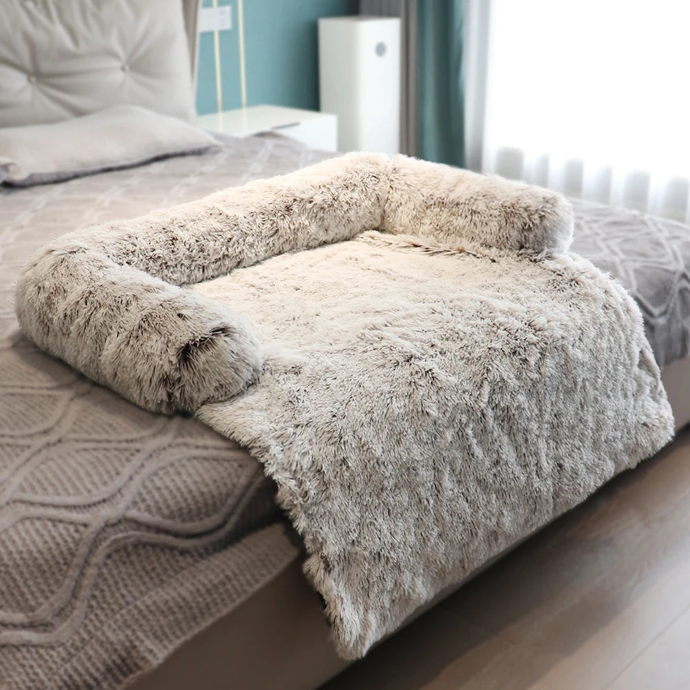 Removable Fluffy Pet Bed