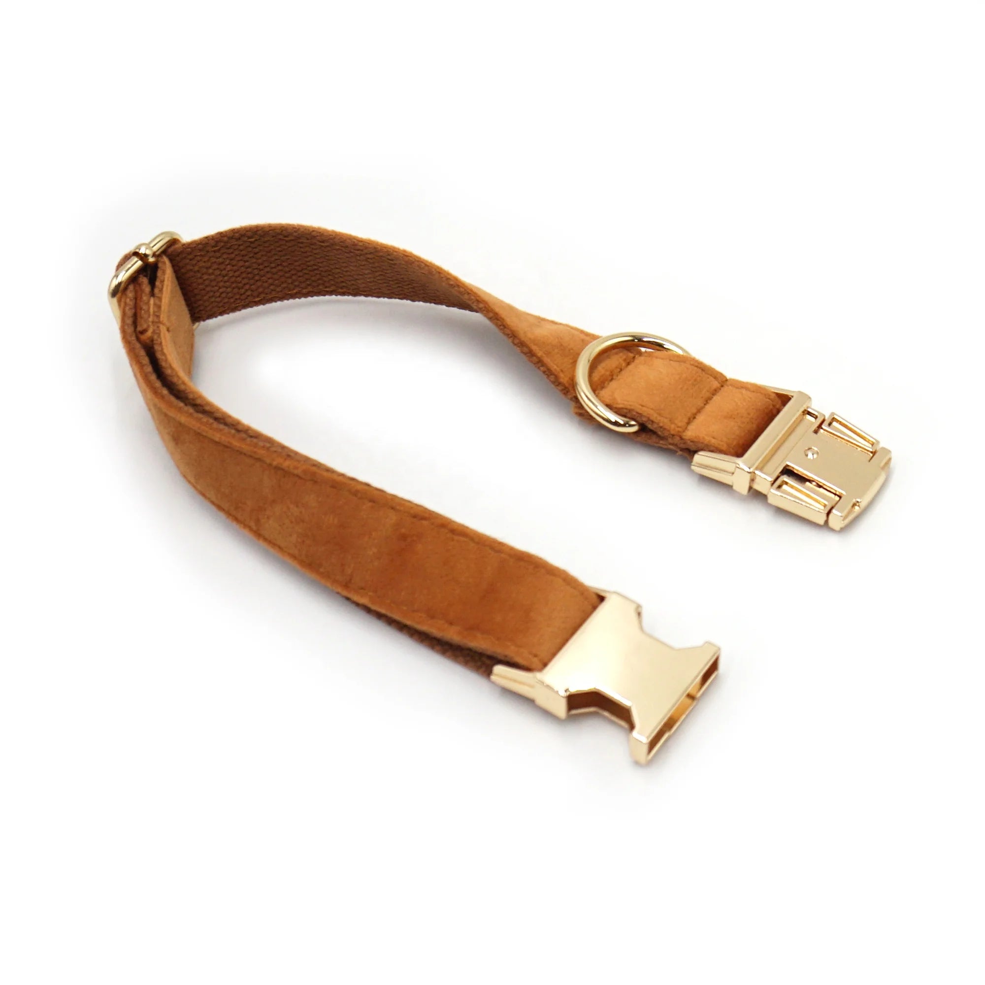 Luxury Velvet Dog Collar With Name