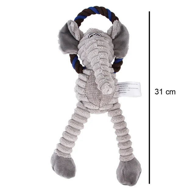 Squeaky Animal Dog Toy