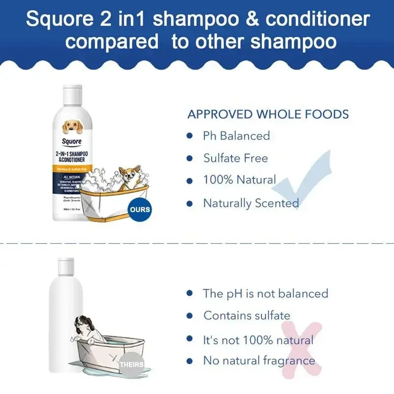 Squore Dog Itchy Shampoo 2 in 1