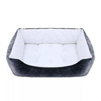 Square dog bed