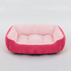 Square dog bed