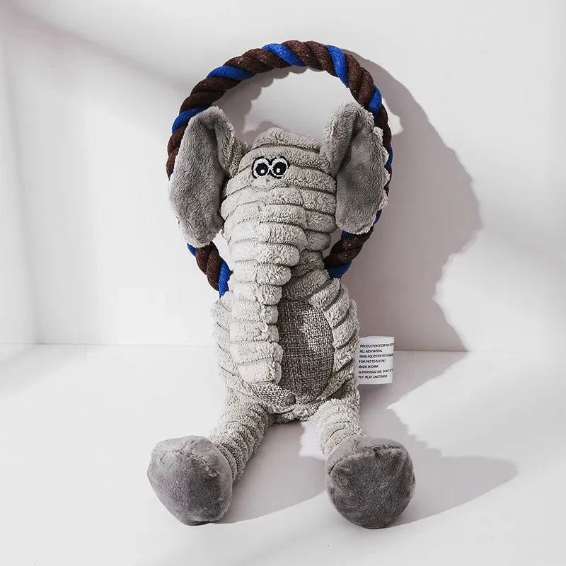 Squeaky Animal Dog Toy