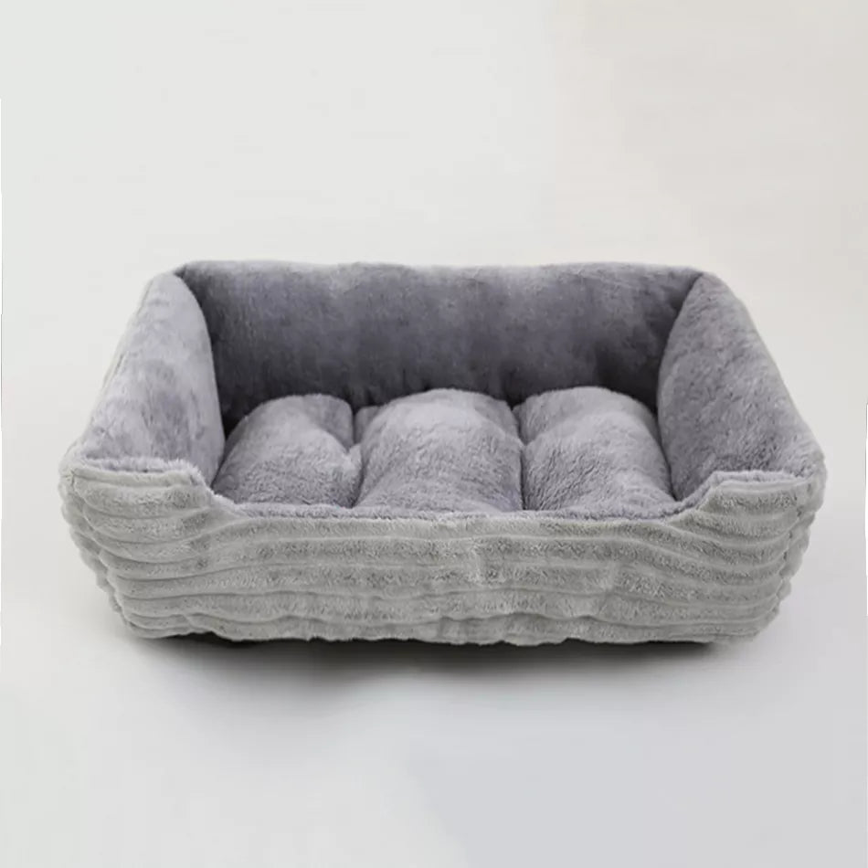Square dog bed