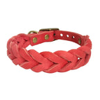 Braided Leather Collar