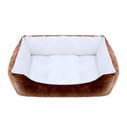 Square dog bed