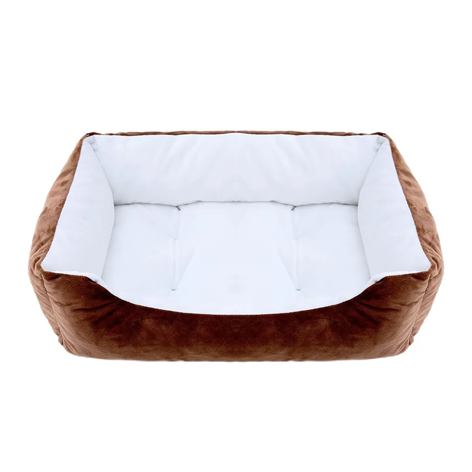 Square dog bed