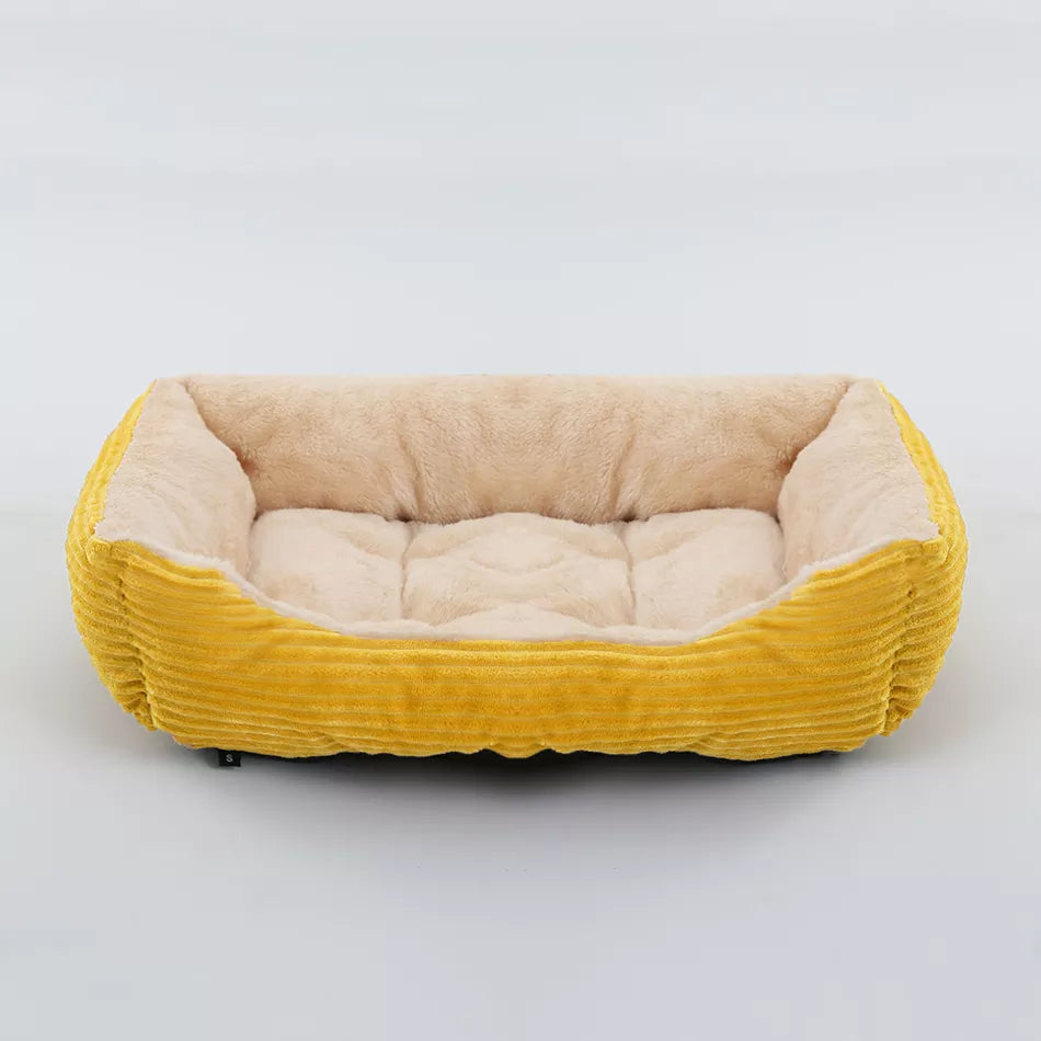 Square dog bed