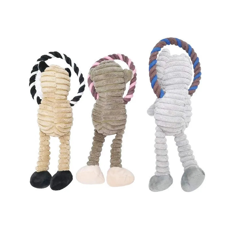 Squeaky Animal Dog Toy