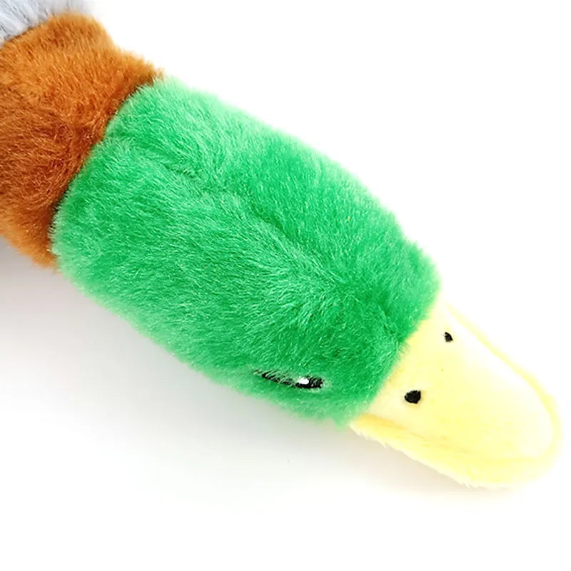 Plush Duck Dog Toy