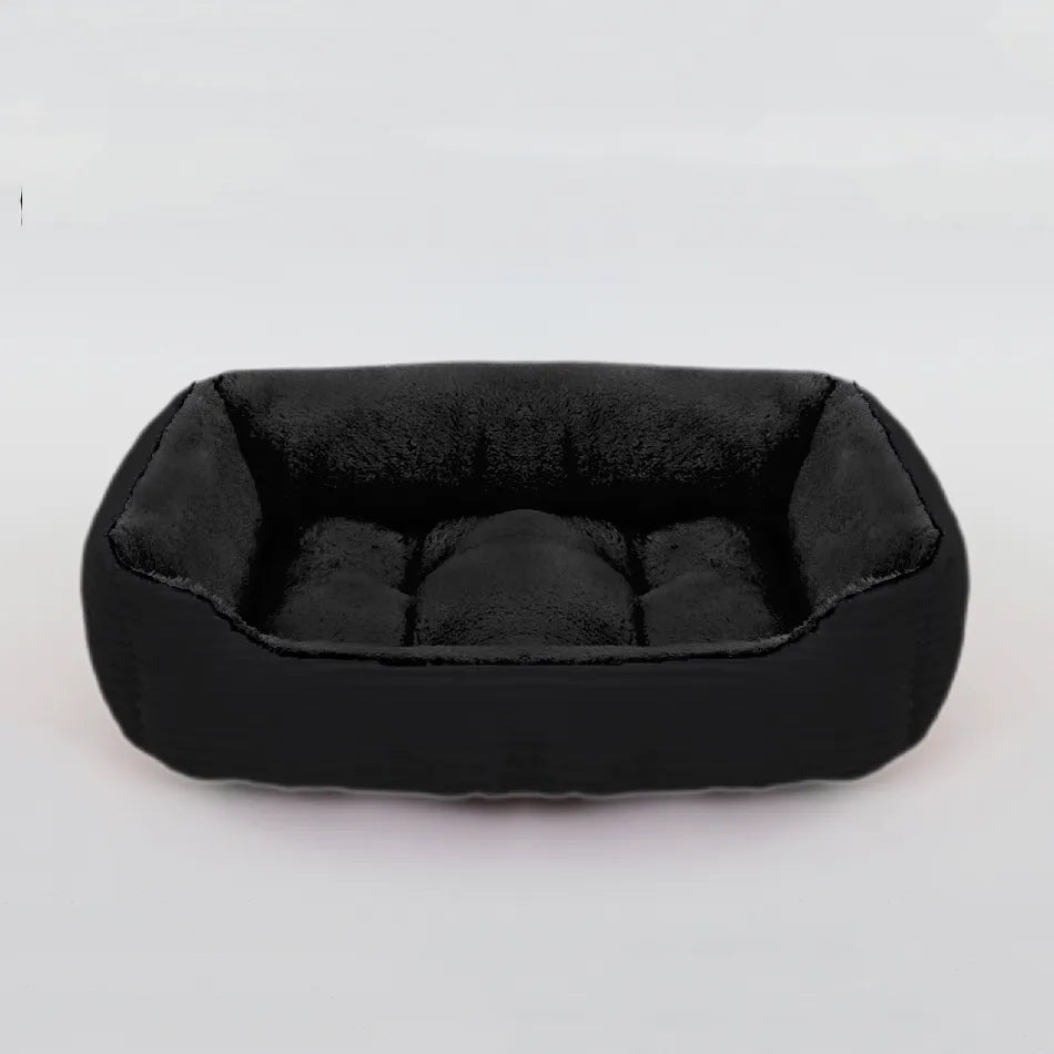 Square dog bed