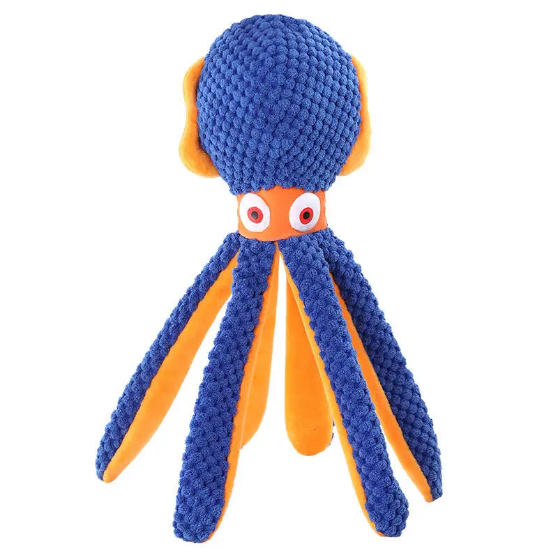 Octopus Squeaky Dog Toy