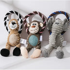 Squeaky Animal Dog Toy