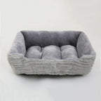 Square dog bed