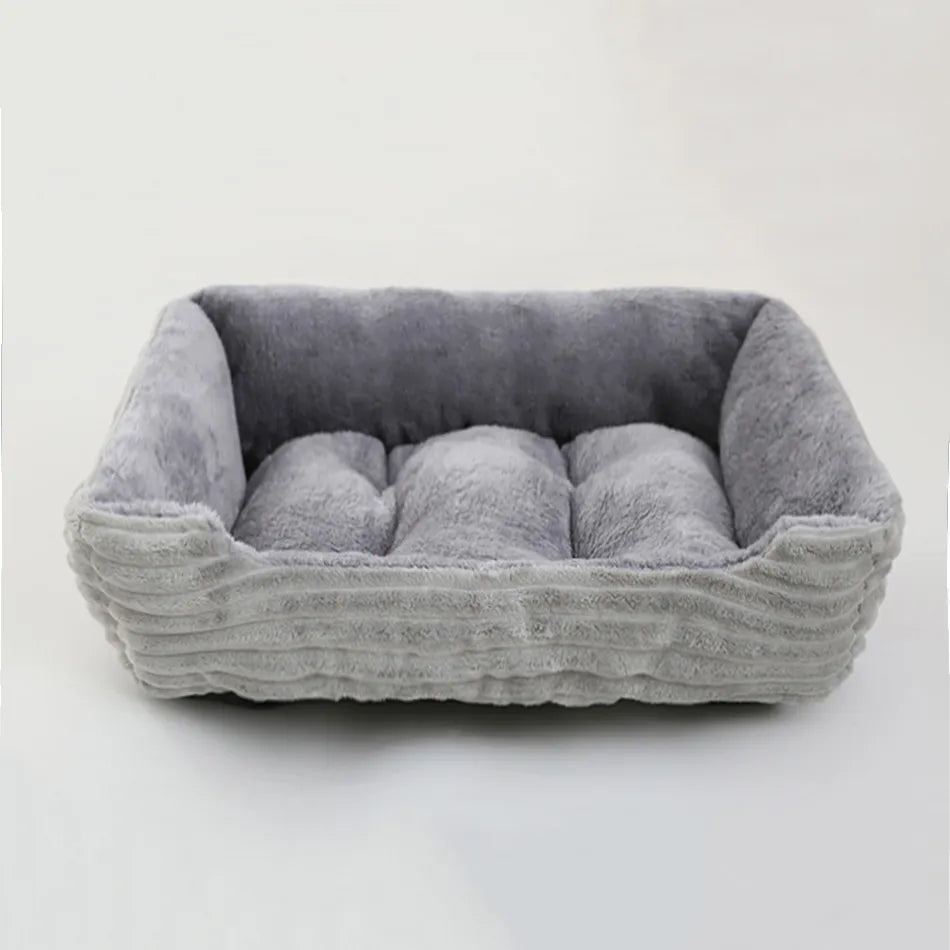 Square dog bed