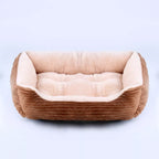 Square dog bed