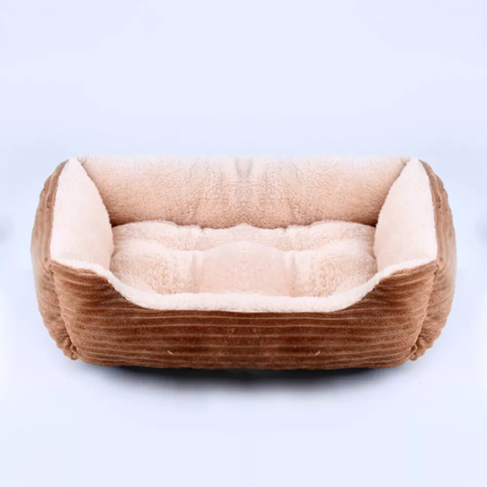 Square dog bed