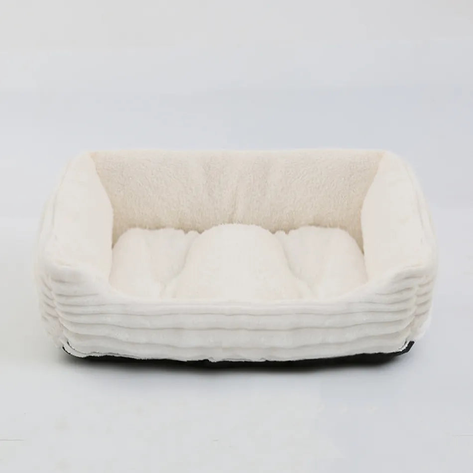 Square dog bed