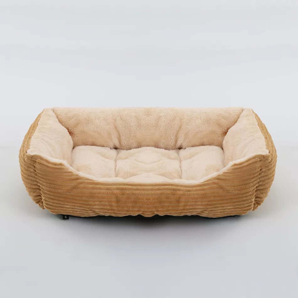 Square dog bed