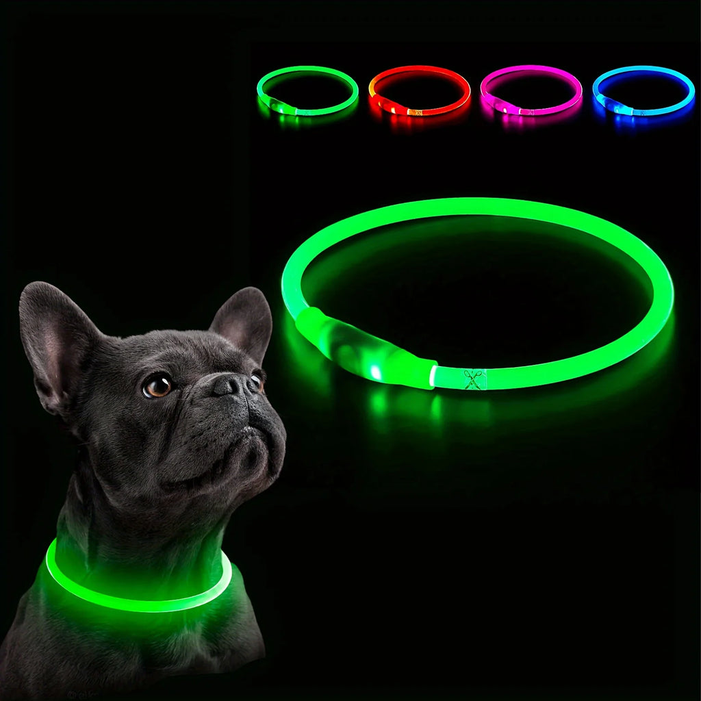 Rechargeable Dog LED Light Collar