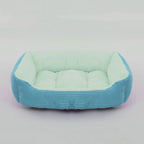 Square dog bed