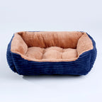 Square dog bed