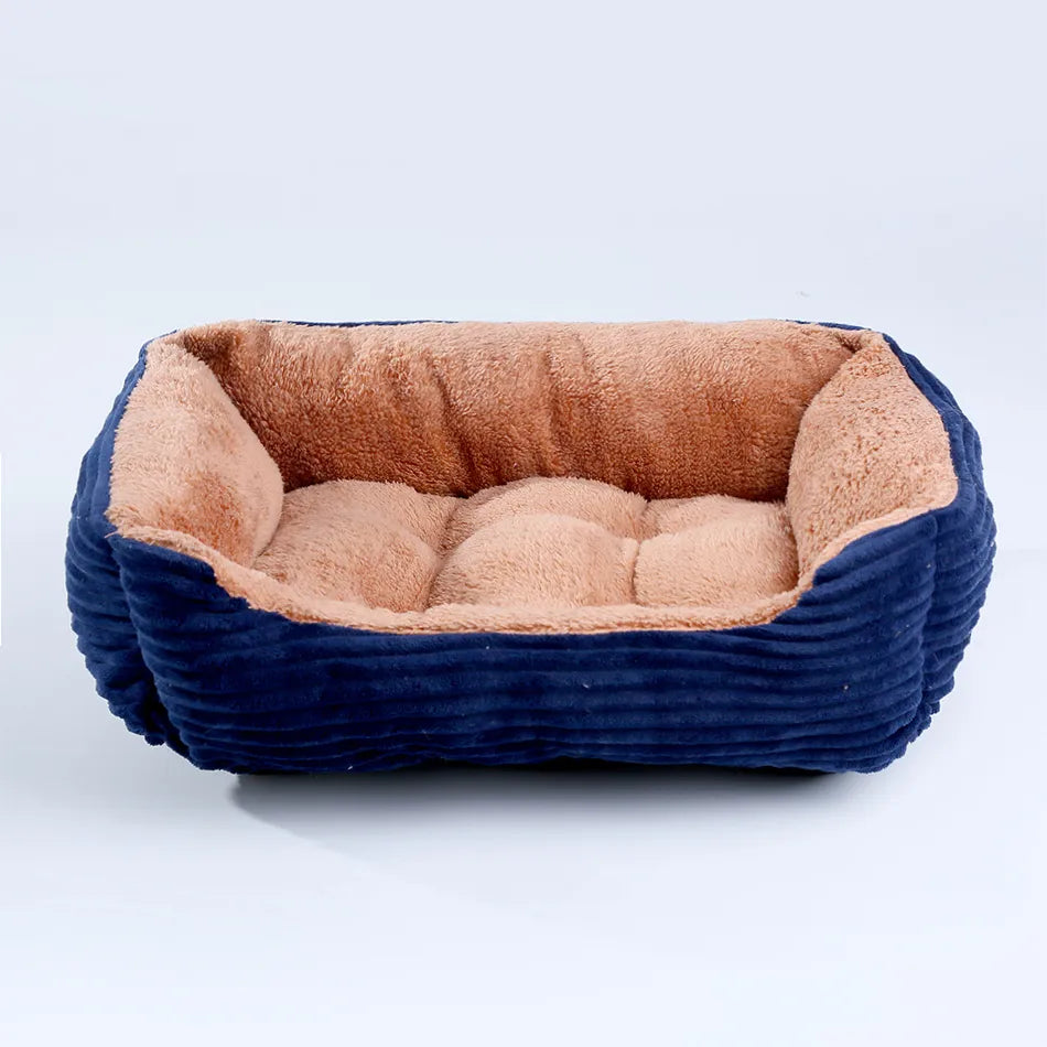 Square dog bed