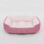 Square dog bed