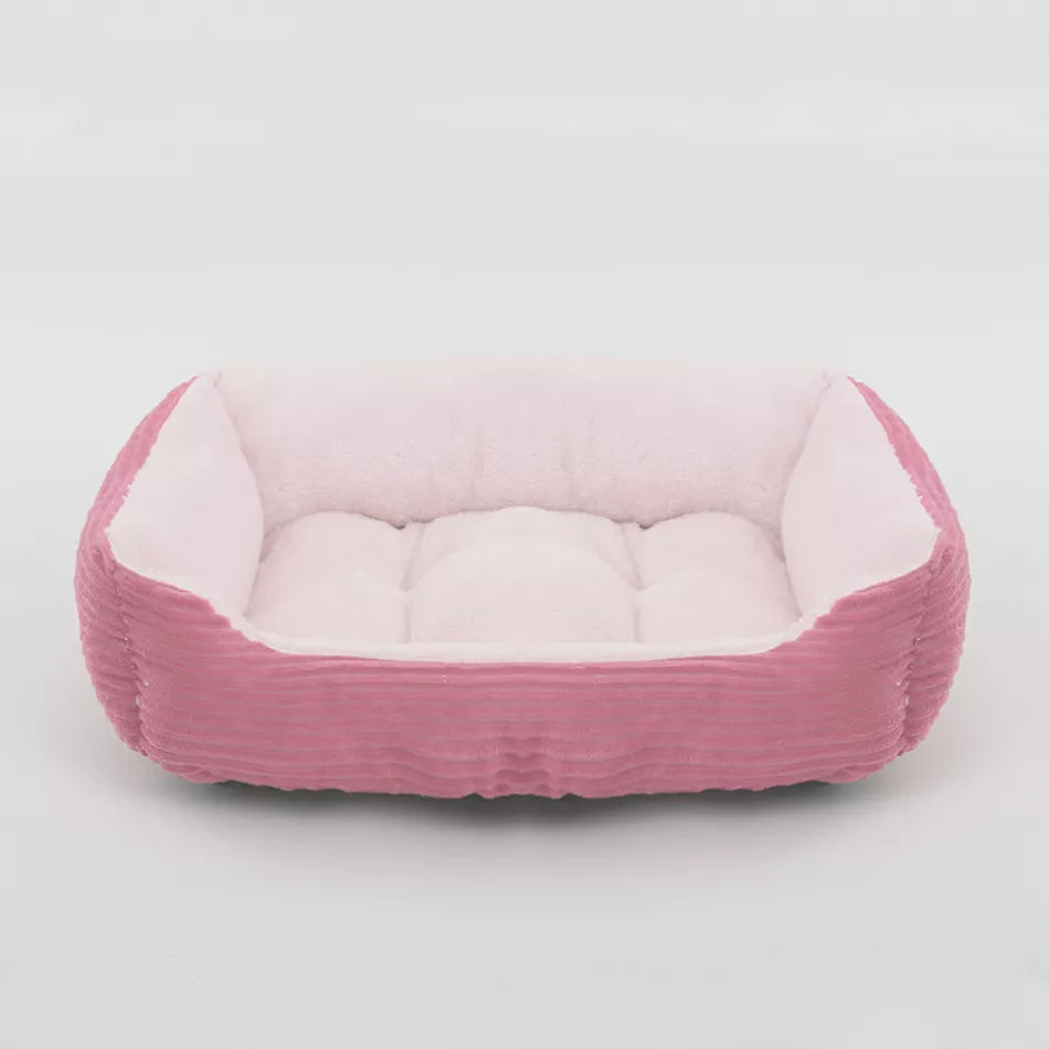 Square dog bed