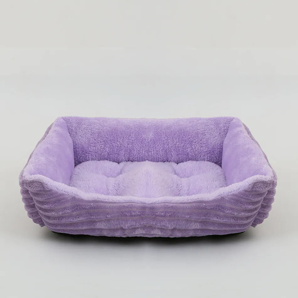 Square dog bed