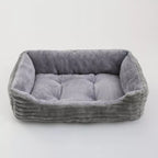 Square dog bed