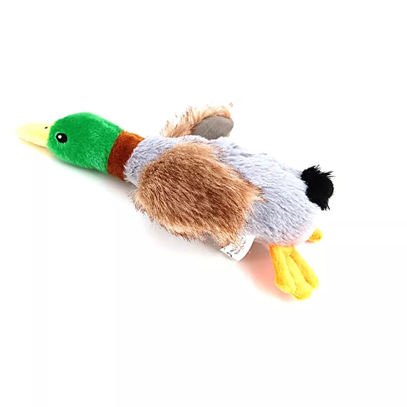 Plush Duck Dog Toy